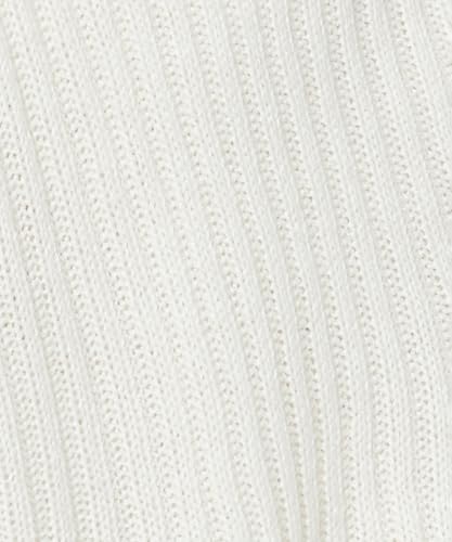 Max Women Ribbed Layered Sweater(White_XXL)