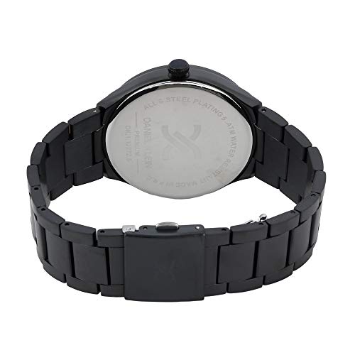 Daniel Klein Analog Gunmetal Dial Men's Watch-DK.1.12272-5