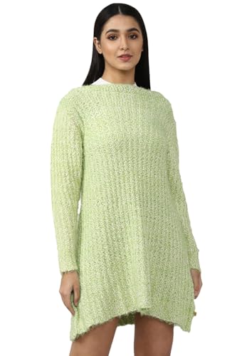 FOREVER 21 Textured Green Sweater 23000082135010