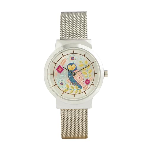 TEAL BY CHUMBAK Round Dial Analog Hand Watch for Women, Wrist Watch for Teenage Girls, Ladies Ghadi, Gifts for Women/Girls/Ladies, Stylish Fashion Watch for Casual/Work