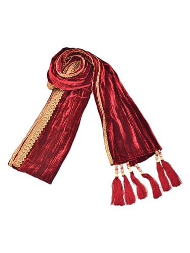 Manyavar Stylish Maroon Dupatta