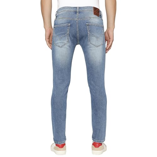 Pepe Jeans Men's Slim Jeans (PM207484J671_MED Used_Light Indigo Blue