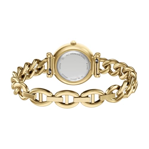 Fossil Carlie Gold Quartz Stainless Steel Watch ES5440
