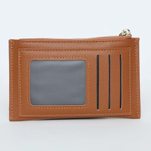 HAMSTER London Millionaire Victoria Card Case with Zip - Camel