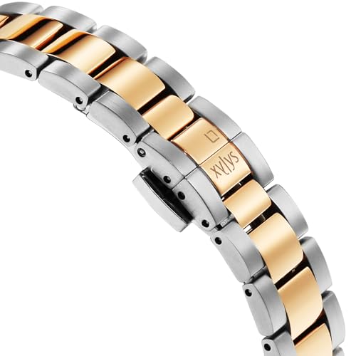 Xylys Genevieve with Analog Quartz White Dial Two Toned Stainless Steel Strap Watch for Women - 45026KM02E