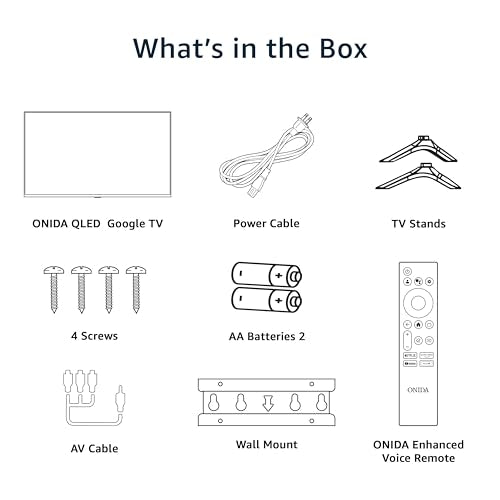 Onida 126 cm (50 inches) Nexg Series 4K QLED Smart Google TV QZ50UI