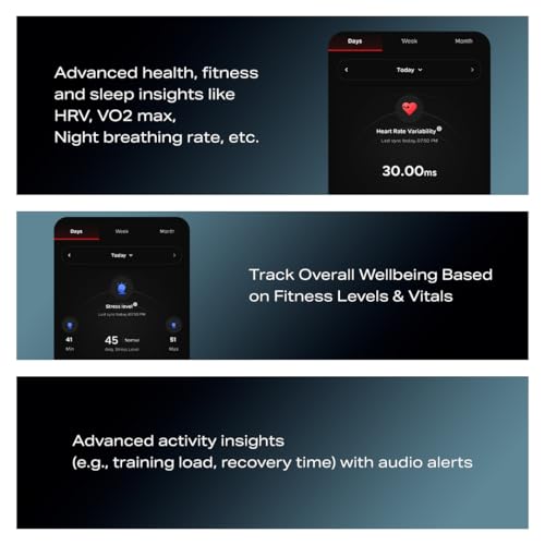 boAt Valour Watch 1 GPS, AI Based Auto Gym Mode,Built-in GPS, Advanced X2 Chip, 6-axis sensors, 3 ATM,15 Days Battery,1.43" AMOLED Display w/Gorilla Glass Smart Watches for Men & Women (Active Black)