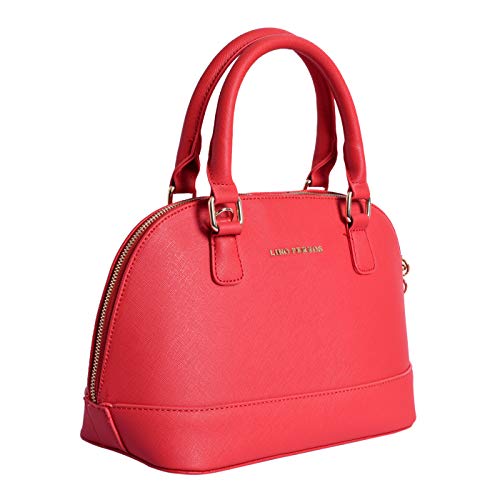 Lino Perros Women's Artificial Leather (Red),Shoulder Bag