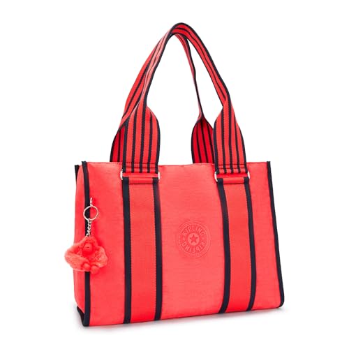 Kipling Women's Layne Fc Tote Bag, Almost Coral M5, 14.25''Lx10.75''Hx5.5''D, Kipling Women's Layne Fc Tote Bag