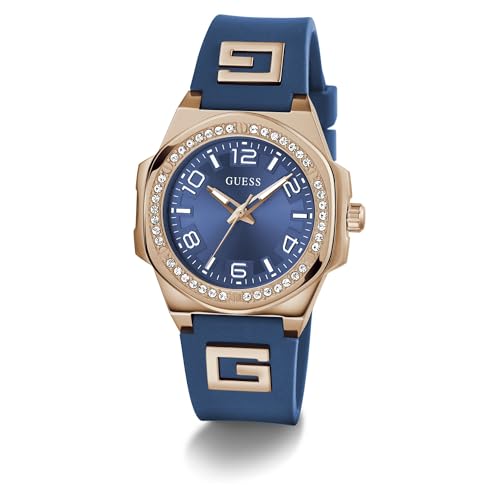 GUESS Analog Blue Dial Women's Watch-GW0617L3