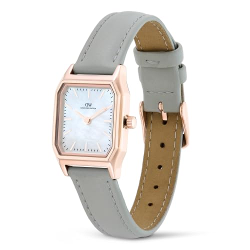 Daniel Wellington Octagonal 23mm White Dial Analog Women Watch - DW0DL2102