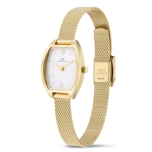 Daniel Wellington Tonneau 20mm Silver Dial Analog Women Watch - DW0DL2000