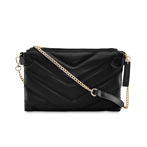 Fastrack Evening Party Sling Bag for Women, Girls and Ladies | Ladies Purse Handbag | Slings for Casual Carry Black