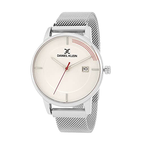Daniel Klein Analog Silver Dial Men's Watch-DK12105-1