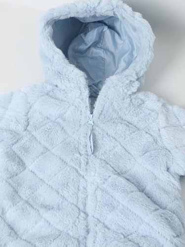 Girls Fleece Hooded Jacket