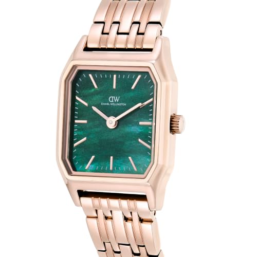 Daniel Wellington Octagonal 23mm Green Dial Analog Women Watch - DW0DL2100