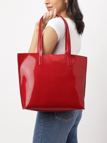 Fastrack Luscious Red Party Tote Bag for Women