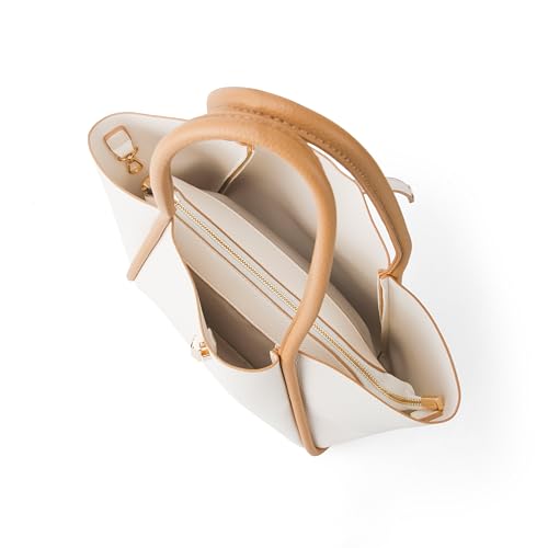 Lino Perros Avril Elegant Everyday Beige Tote bag