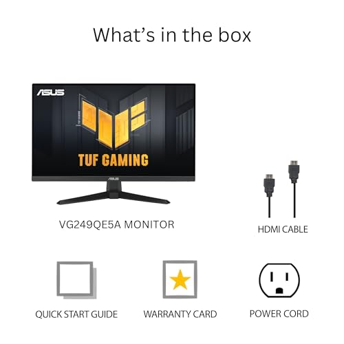 ASUS VG249QE5A Early Setup