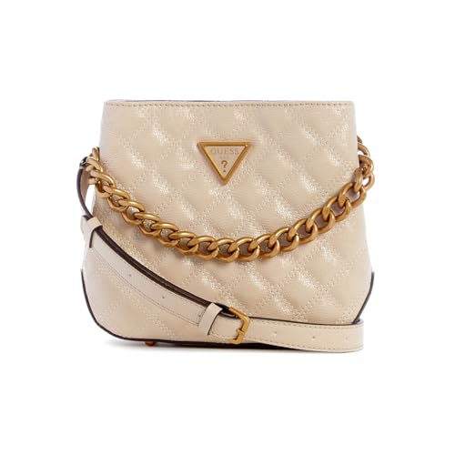 Guess Quilted Textured Eire Small Bucket Bag