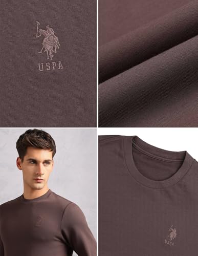 U.S. Polo Assn. Men's OEE14 Comfort Fit Solid Lounge T-Shirt
