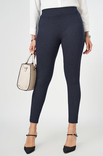 Annabelle by Pantaloons Women's Skinny Casual Pants (110155199019_Baritone Blue