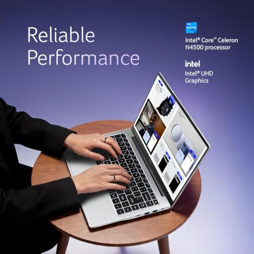 Acer Aspire (2026), Intel Celeron Dual Core N4500 - (12 GB/256 GB SSD/Intel UHD Graphics/Windows 11 Home) Thin and Light Laptop/14.0" HD/Pure Silver/1.3Kg/MS Office 2024