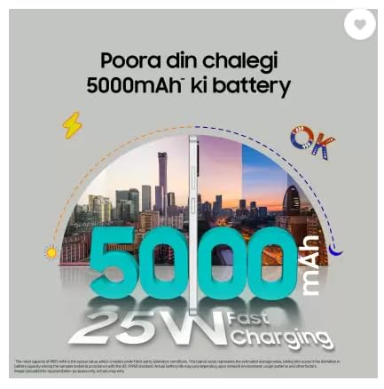 Samsung Galaxy F06 5G, Bahama Blue (4GB, 128GB)