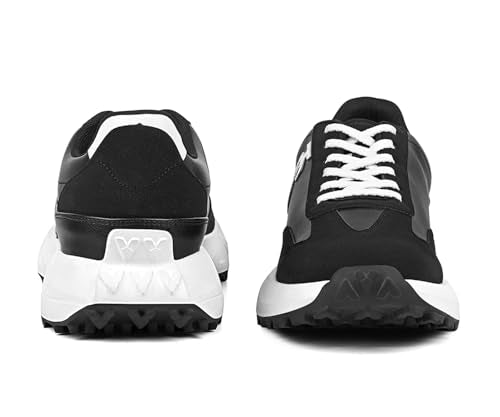 LOUIS STITCH Egyptian Black Sneaker for Men | Comfortable & Durable Sneaker | LSP-SNK-NBL-JB | UK-9