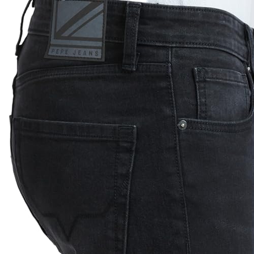 Pepe Jeans Men's Slim Jeans (PM208134Q013_Black Used