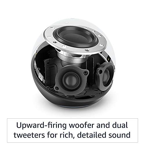 Amazon Echo (4th Gen) | Premium sound powered by Dolby and Alexa (Black)