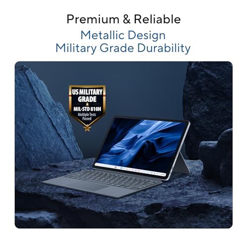 ASUS Chromebook CM32 Detachable (2026),Smartchoice,MediaTek Kompanio 540 Processor,4GB RAM,64GB SSD,Touchscreen,12.1"(30.7 cm),Chrome OS,Cloud Titanium,0.64 Kg,CM3206DM4A-TR0118,Thin & Light Laptop