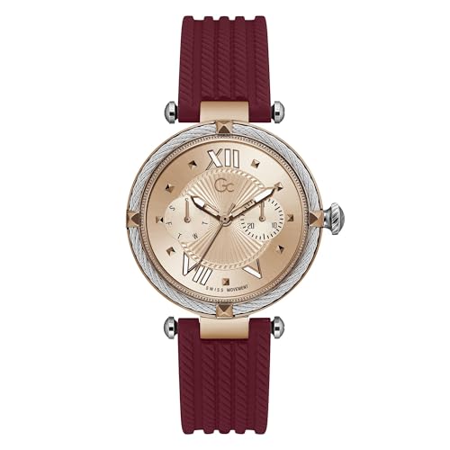 GC CableChic 38 mm Rose Gold Dial Women Analog Watch- Z23004L3MF