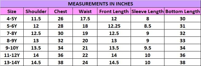 LILPICKS Embroidered Flared Lehenga Choli Set with Dupatta for Girls (Yellow) (4-5Y)