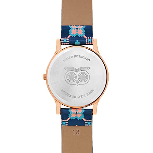 TEAL BY CHUMBAK Round Dial Analog Hand Watch for Women, Gifts for Women/Girls/Ladies, Stylish Fashion Watch for Casual/Work