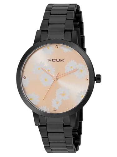 French Connection Analog Rose Gold Dial Women's Watch-FK00022C