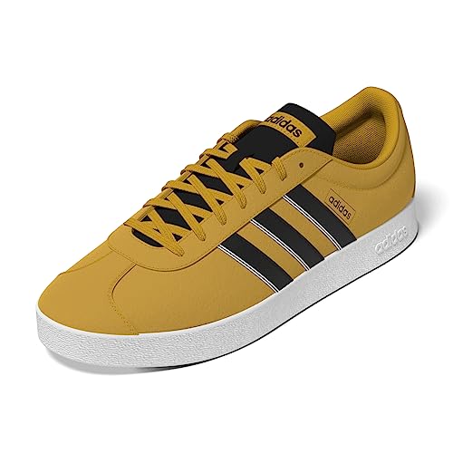 adidas Mens VL Court 2.0 PREYEL/CBLACK/BLBLME Running Shoe - 11 UK (IF7554)