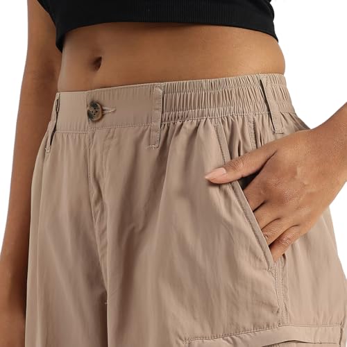 United Colors of Benetton Women's Regular Trousers & Capris (25A4WVNBT208I901_Beige