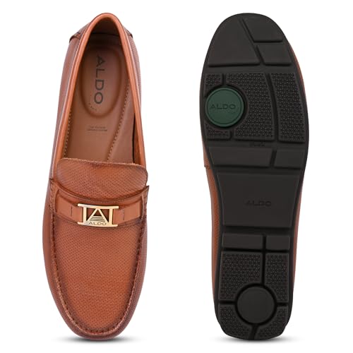 Aldo HAENDACIENA-IN220 Cognac Leather Moccasins