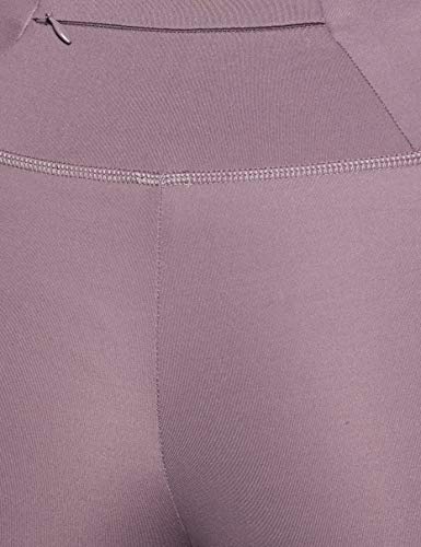 Van Heusen Proactive Women 3/4th Leggings - Polyamide Elastane - Snug Fit, High Stretch, Wicking_88302_Mauve Shadow_L