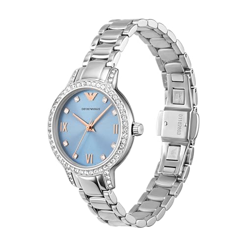 Emporio Armani Analog Blue Dial Women's Watch-AR11585