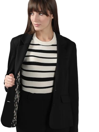 VERO MODA Women's Regular Fit Black Blazer
