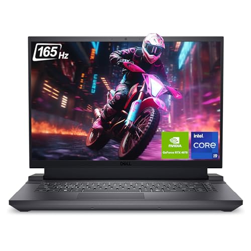 Dell G16 7630 Gaming Laptop, 16"" QHD Display, Intel Core i9-13900HX, 64 GB DDR5 RAM, 2 TB NVMe SSD, NVIDIA GeForce RTX 4070, Backlit Keyboard, Windows 11 Home, Metallic Nightshade, Dark Gray