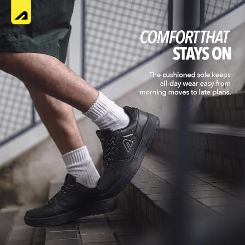 Boldfit Shoes for Man Stylish Sneakers for Man Chunky Street Style Casual Lace Up Shoes for Men Comfortable Sneakers for Boys Lightweight Casual Sneaker Shoe for Men, Black, UK 07