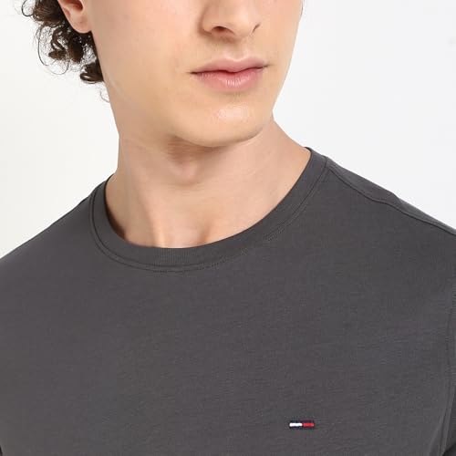 Tommy Hilfiger Mens Black Color T-Shirt (S)