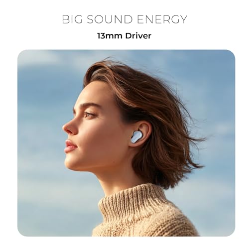 Noise Newly Launch Buds Play Truly Wireless Earbuds with 40H of Playtime, Quad Mic with ENC, Low Latency for Gaming (Up to 50 Ms), 13mm Driver, BT V6.0(Charcoal Black)