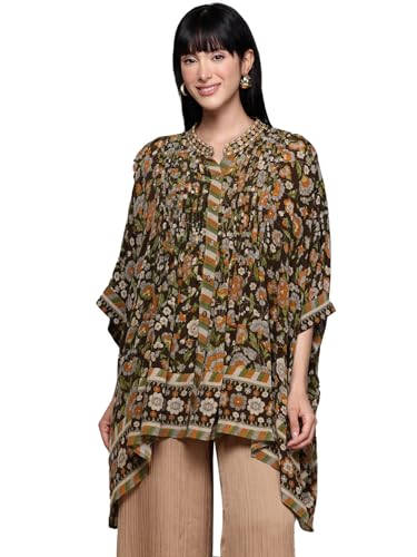 Ritu Kumar Brown Flora Kurti