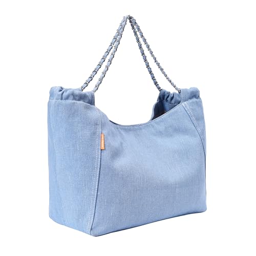 Lino Perros Womens White Hobo Bag