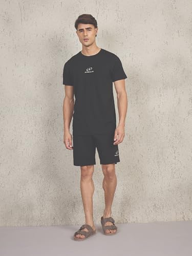 Sweet Dreams Men's Solid Shorts Set
