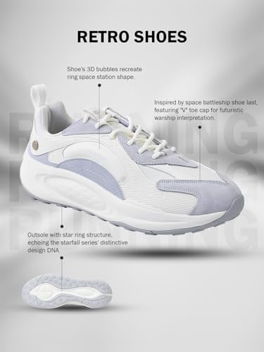 XTEP Grey Casual Shoes for Men | Lightweight Comfort Sneakers with Stylish Design